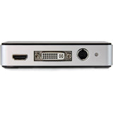 StarTech.com HDMI Video Capture Device - 1080p - 60fps Game Capture Card - USB Video Capture Card - with HDMI DVI VGA