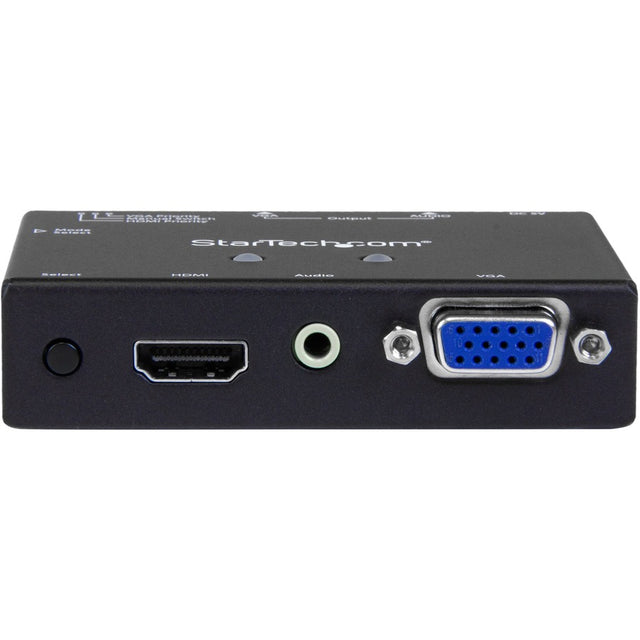 StarTech.com 2x1 VGA + HDMI to VGA Converter Switch w/ Priority Switching - 1080p