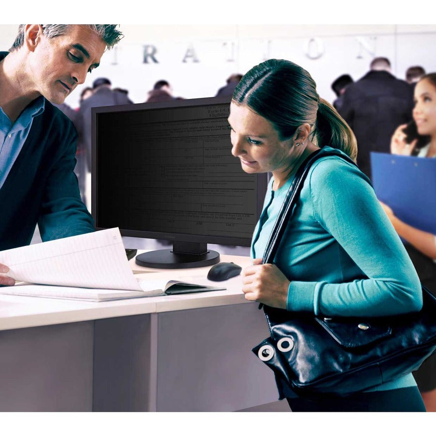 Filtre de confidentialité ViewSonic, protection d'écran noire