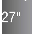 ViewSonic Privacy Filter Screen Protector Black
