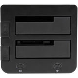 StarTech.com Dual-Bay USB 3.0 to SATA and IDE Hard Drive Docking Station, 2.5/3.5" SATA III and IDE (40 pin), SSD/HDD Dock, Top-Loading