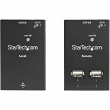 Rallonge USB 2.0 4 ports StarTech.com sur Cat5 ou Cat6, jusqu'à 40 m