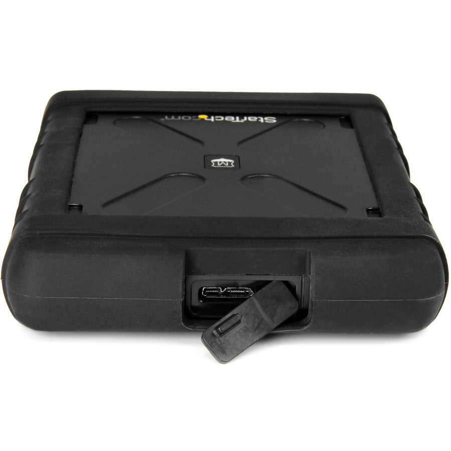 StarTech.com 2.5" USB 3.0 Hard Drive Enclosure - Rugged - Supports UASP - Tool-Less - IP54 - SSD USB External HDD Enclsoure