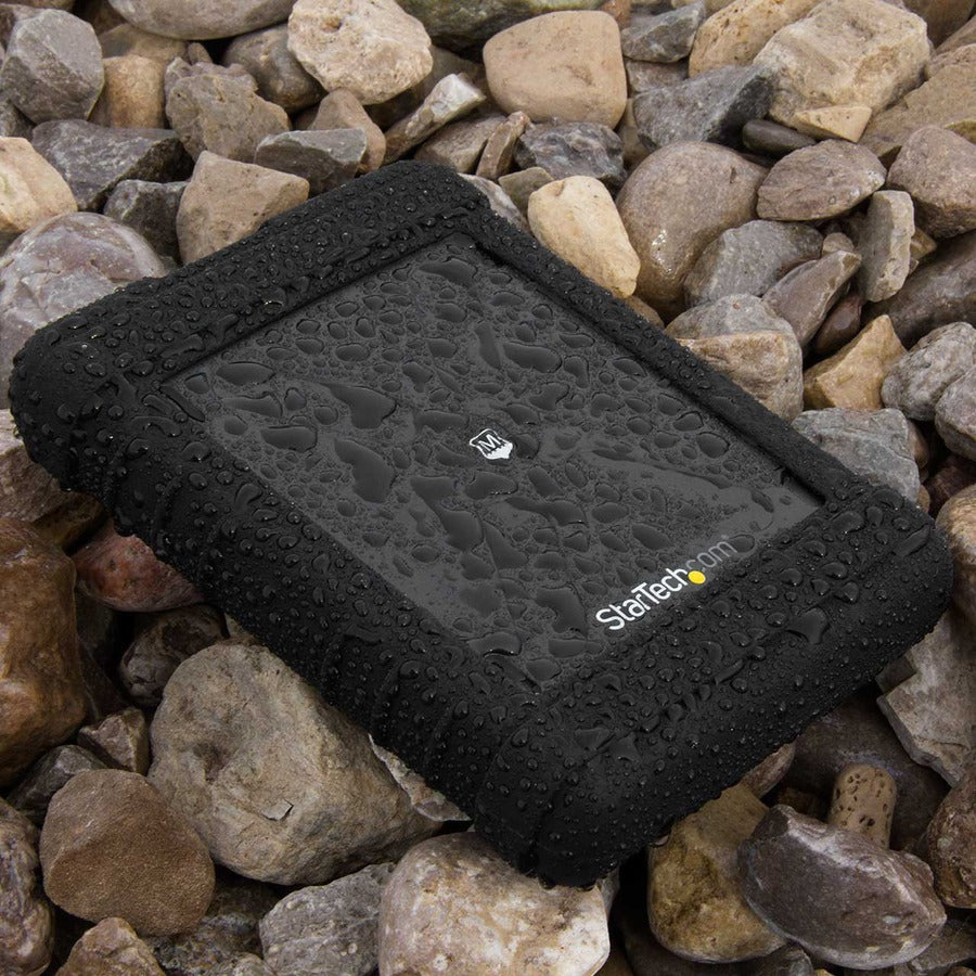 StarTech.com 2.5" USB 3.0 Hard Drive Enclosure - Rugged - Supports UASP - Tool-Less - IP54 - SSD USB External HDD Enclsoure