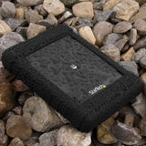 StarTech.com 2.5" USB 3.0 Hard Drive Enclosure - Rugged - Supports UASP - Tool-Less - IP54 - SSD USB External HDD Enclsoure