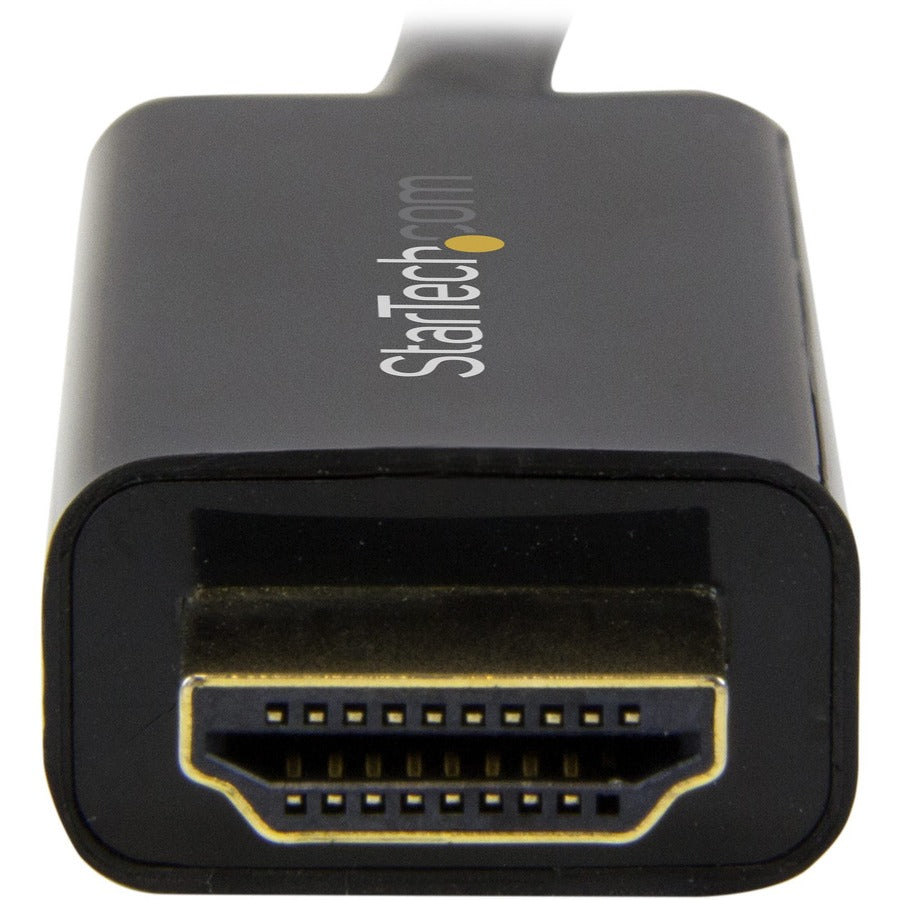 StarTech.com 3ft (1m) Mini DisplayPort to HDMI Cable, 4K 30Hz Video, Mini DP to HDMI Adapter/Converter Cable, mDP to HDMI Monitor/Display