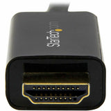 Câble Mini DisplayPort vers HDMI StarTech.com de 2 m (6 pi), vidéo 4K 30 Hz, câble adaptateur/convertisseur Mini DP vers HDMI, moniteur/écran mDP vers HDMI