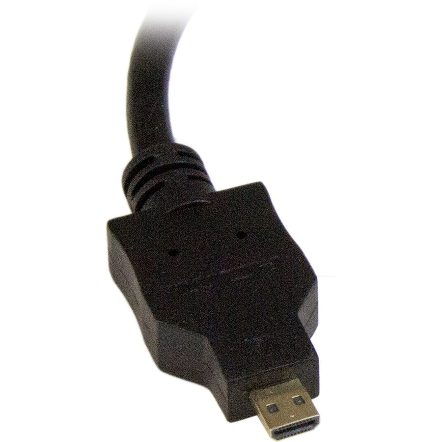 Adaptateur Micro HDMI vers DVI StarTech.com, convertisseur Micro HDMI vers DVI, appareil Micro HDMI Type-D vers écran/écran DVI-D, câble 20 cm