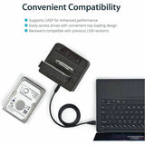 StarTech.com Dual-Bay USB 3.1 to SATA Hard Drive Docking Station, 2.5/3.5" SATA I/II/III, SSD/HDD Dock, USB Hard Drive Bay, Top-Loading