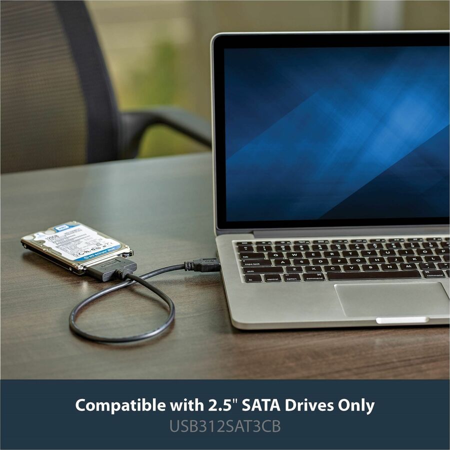 Câble adaptateur USB 3.1 (10 Gbit/s) StarTech.com pour disques SSD/HDD SATA 2,5 pouces