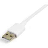 StarTech.com 1m (3ft) Apple Lightning or Micro USB to USB Cable for iPhone / iPod / iPad - White