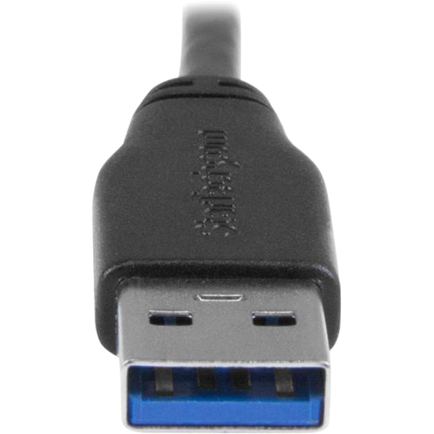 StarTech.com 2m 6 ft Slim Micro USB 3.0 (5Gbps) Cable - M/M - USB 3.0 A to Right-Angle Micro USB - USB 3.2 Gen 1