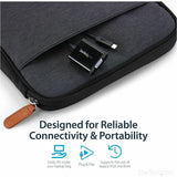 StarTech.com USB-C to VGA Adapter - Thunderbolt 3 Compatible - USB C Adapter - USB Type C to VGA Dongle Converter 
