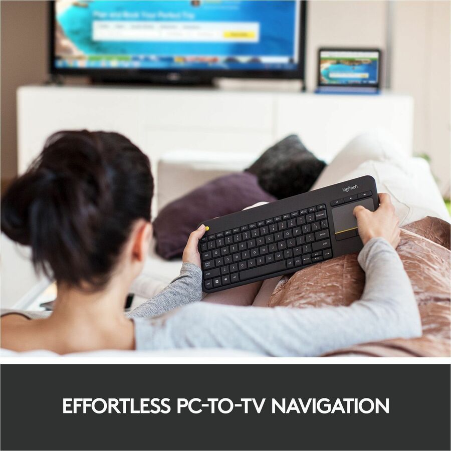 Logitech K400 Plus Touchpad Wireless Keyboard