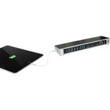 Station d'accueil USB 3.0 StarTech.com pour trois écrans, pour ordinateurs portables (Mac et Windows), port de charge rapide USB, jusqu'à 4K (USB3DOCKH2DP)