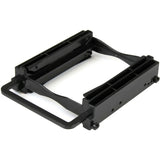 Support de montage StarTech.com pour deux disques SSD/HDD 2,5 pouces pour baie de disque 3,5 pouces - Installation sans outil - Adaptateur pour deux disques pour ordinateur de bureau