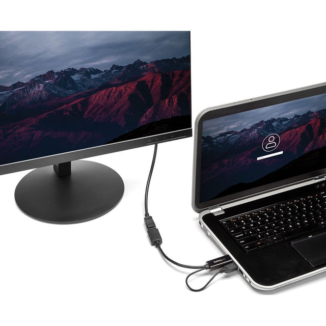 StarTech.com HDMI to DisplayPort Adapter - 4K 30Hz - HDMI to DisplayPort Converter - Compact HDMI to DP Adapter - USB-Powered
