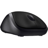 Logitech M310 Wireless Mouse, 2.4 GHz with USB Nano Receiver, 1000 DPI Optical Tracking, 18 Month Battery, Ambidextrous, Compatible with PC, Mac, Laptop, Chromebook (Black)