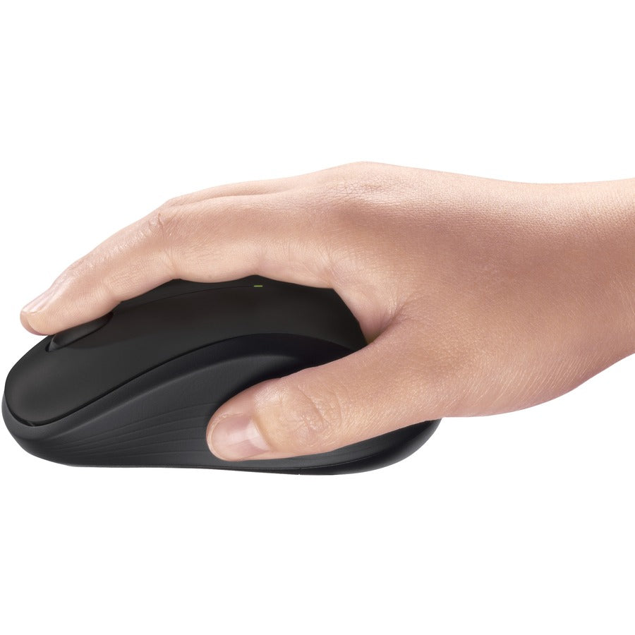 Logitech M310 Wireless Mouse, 2.4 GHz with USB Nano Receiver, 1000 DPI Optical Tracking, 18 Month Battery, Ambidextrous, Compatible with PC, Mac, Laptop, Chromebook (Black)