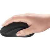 Logitech M310 Wireless Mouse, 2.4 GHz with USB Nano Receiver, 1000 DPI Optical Tracking, 18 Month Battery, Ambidextrous, Compatible with PC, Mac, Laptop, Chromebook (Black)