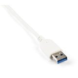 StarTech.com 3-Port USB Hub with Ethernet, USB-A Ports, Gigabit Ethernet/GbE, USB 5Gbps, Bus-Powered, Portable Laptop USB 3.0 Hub