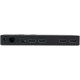 StarTech.com 2x2 HDMI Matrix Switch - 4K with Fast Switching, Auto-Sensing and Serial Control