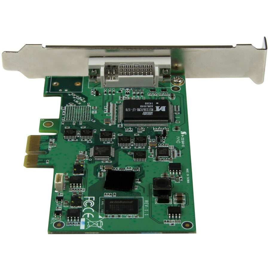 StarTech.com PCIe Video Capture Card - HDMI / DVI / VGA / Component - 1080p - Game Capture Card - HDMI Video Capture Card, TAA