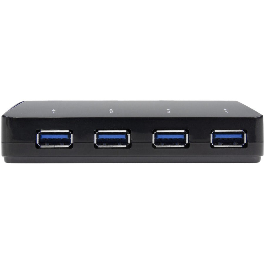 StarTech.com Hub USB 3.0 4 ports avec port de charge dédié - 5 Gbit/s - 1 port 2,4 A - Hub USB de bureau et station de charge rapide