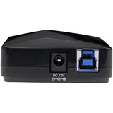 StarTech.com Hub USB 3.0 4 ports avec port de charge dédié - 5 Gbit/s - 1 port 2,4 A - Hub USB de bureau et station de charge rapide