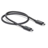 StarTech.com 50cm (1.6ft) Thunderbolt 3 Cable, 40Gbps, 100W PD, 4K/5K Video, Thunderbolt-Certified, Compatible w/ TB4/USB 3.2/DisplayPort