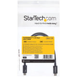 StarTech.com 50cm (1.6ft) Thunderbolt 3 Cable, 40Gbps, 100W PD, 4K/5K Video, Thunderbolt-Certified, Compatible w/ TB4/USB 3.2/DisplayPort