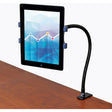 StarTech.com Gooseneck Tablet Holder - For Most 7" to 11" Tablets - Adjustable clamp fits tablet width or length of 6.5" to 7.8" (166 to 200 mm) - Flexible arm tablet mount bends 360 degrees in any direction - Tilts / Turns / Rotates - Mounts to surface t