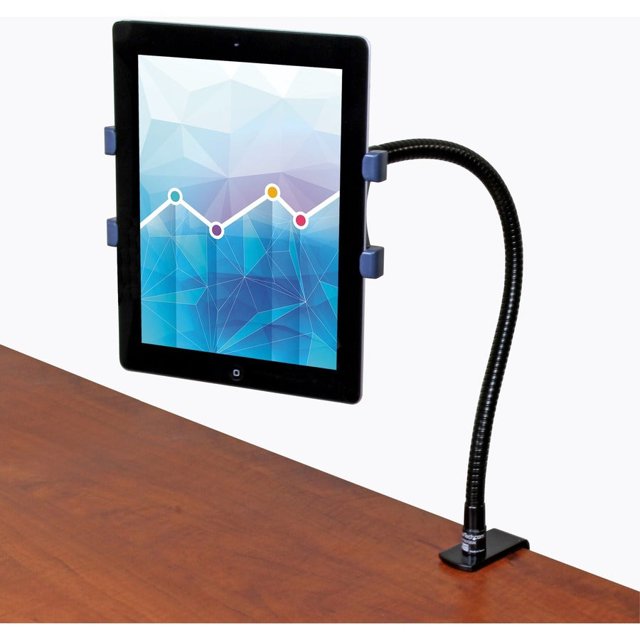 StarTech.com Gooseneck Tablet Holder - For Most 7" to 11" Tablets - Adjustable clamp fits tablet width or length of 6.5" to 7.8" (166 to 200 mm) - Flexible arm tablet mount bends 360 degrees in any direction - Tilts / Turns / Rotates - Mounts to surface t