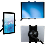 StarTech.com Gooseneck Tablet Holder - For Most 7" to 11" Tablets - Adjustable clamp fits tablet width or length of 6.5" to 7.8" (166 to 200 mm) - Flexible arm tablet mount bends 360 degrees in any direction - Tilts / Turns / Rotates - Mounts to surface t