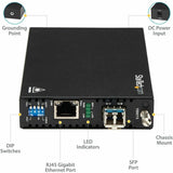 StarTech.com Gigabit Ethernet Copper-to-Fiber Media Converter - SM LC - 10 km - Ethernet Media Converter - GbE Converter