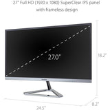 Viewsonic 27" Display, IPS Panel, 1920 x 1080 Resolution
