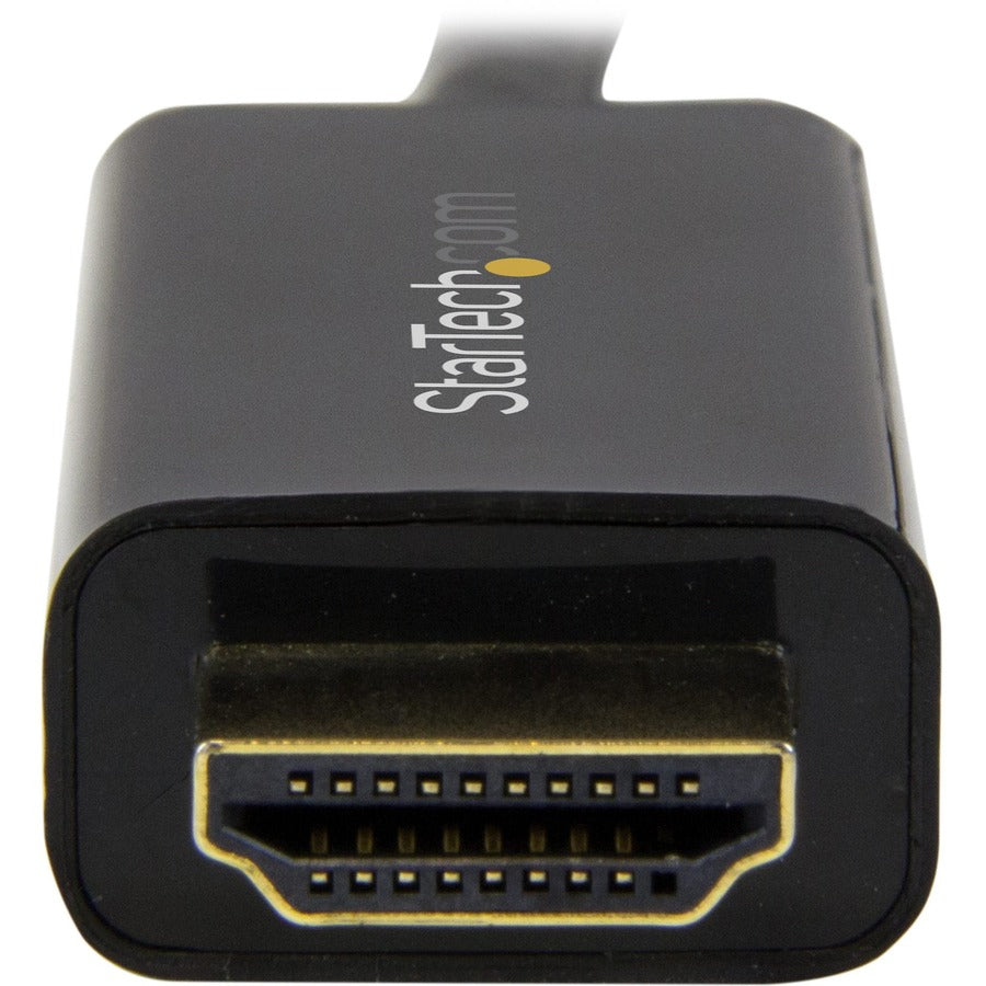 Câble adaptateur DisplayPort vers HDMI StarTech.com de 5 m (16 pi), vidéo 4K 30 Hz, convertisseur DP 1.2 vers HDMI pour moniteur/écran HDMI, passif