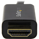 Câble adaptateur DisplayPort vers HDMI StarTech.com de 5 m (16 pi), vidéo 4K 30 Hz, convertisseur DP 1.2 vers HDMI pour moniteur/écran HDMI, passif