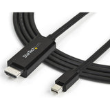 Câble Mini DisplayPort vers HDMI StarTech.com de 3 m (10 pi), vidéo 4K 30 Hz, câble adaptateur/convertisseur Mini DP vers HDMI, moniteur/écran mDP vers HDMI