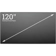 ViewSonic BrilliantColorPanel BCP120 120" (3048 mm) Projection Screen