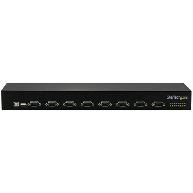 StarTech.com USB to Serial Hub - 8 Port - COM Port Retention - Rack Mount and Daisy Chainable - FTDI USB to RS232 Hub