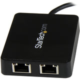 StarTech USB-C to Dual Gigabit Ethernet Adapter