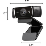 Logitech C922 Webcam - 2 Megapixel - 60 fps - USB 2.0