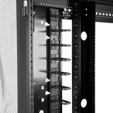 StarTech.com Vertical Cable Organizer with D-Ring Hooks - Vertical Cable Management Panel - 20U - 2.8ft.