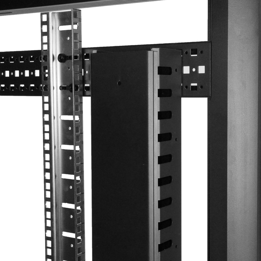3ft Vertical Cable Manager - 20U Finger Duct - 0U