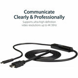 Câble USB-C vers HDMI StarTech.com - 2 m - USB-C vers HDMI 4K 60 Hz - USB Type-C vers HDMI - Câble pour écran d'ordinateur