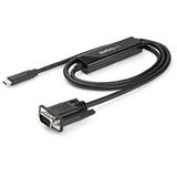 StarTech.com 3ft/1m USB C to VGA Cable - 1920x1200/1080p USB Type C DP Alt Mode to VGA Video Monitor Adapter Cable -Works w/ Thunderbolt 3 