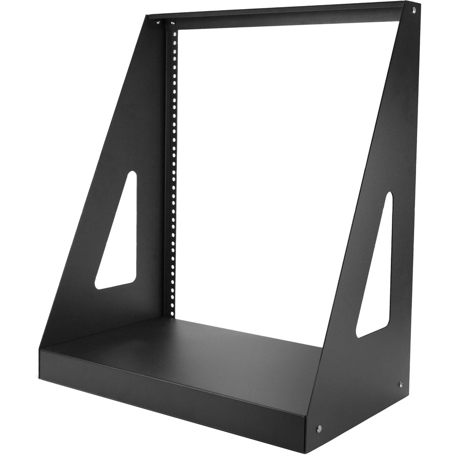 StarTech.com Rack serveur robuste 12U à 2 montants, petit rack réseau ouvert de 48 cm pour équipements informatiques domestiques et professionnels, conforme aux normes TAA