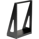 StarTech.com Rack serveur robuste 16U à 2 montants, petit rack réseau ouvert 48 cm pour équipements informatiques domestiques et professionnels, conforme aux normes TAA