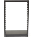 StarTech.com Rack serveur robuste 16U à 2 montants, petit rack réseau ouvert 48 cm pour équipements informatiques domestiques et professionnels, conforme aux normes TAA